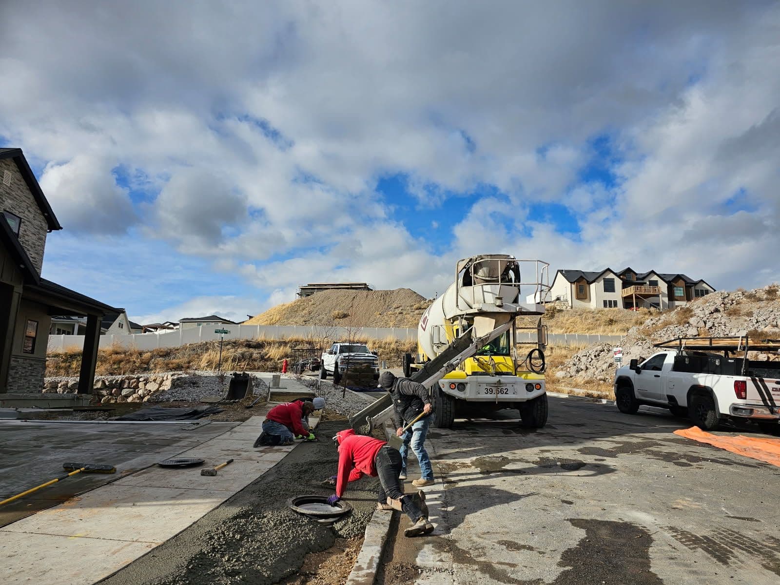 Concrete Driveway Approach Construction