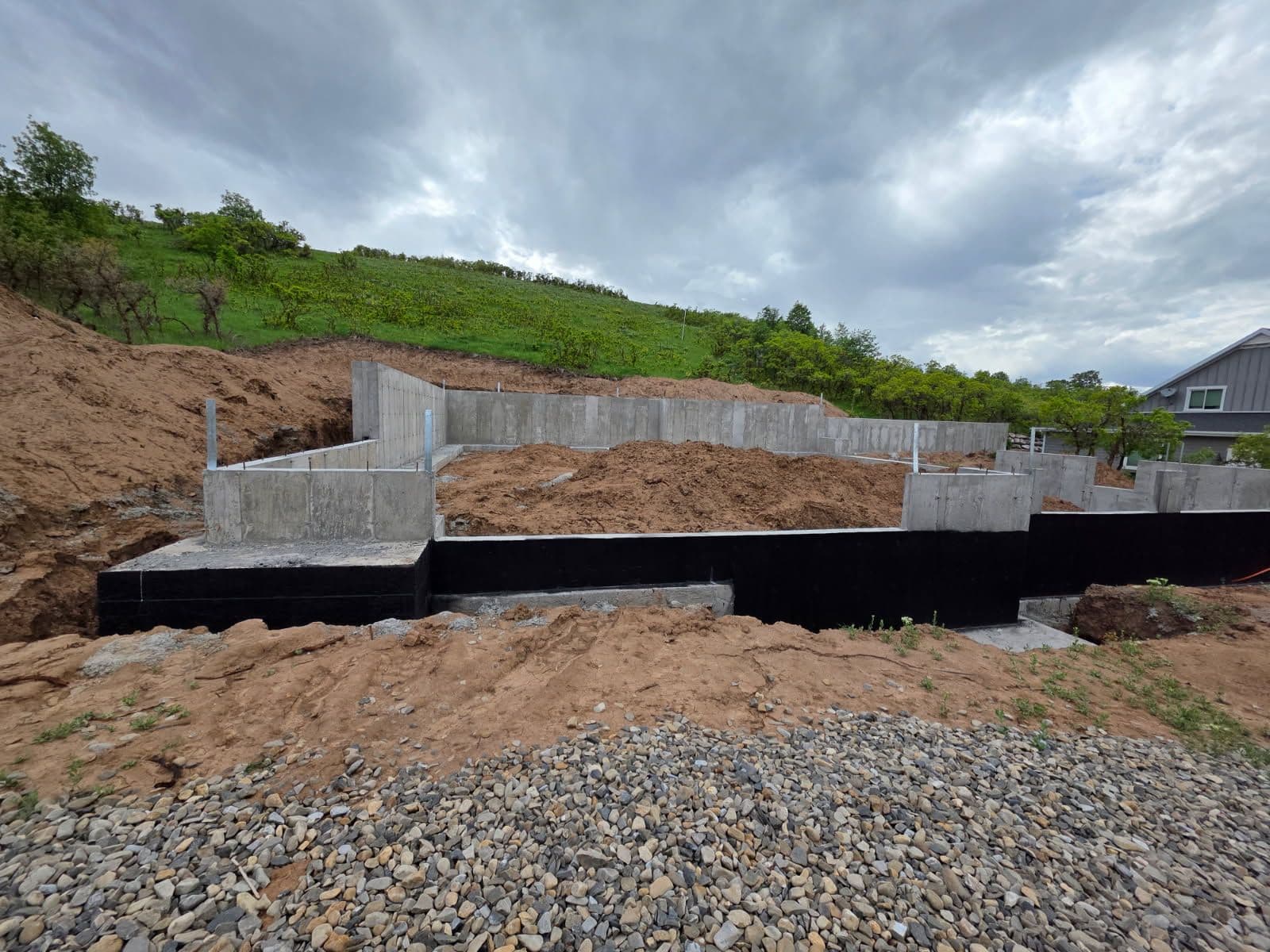 Elk Ridge Concrete Services Elevate Garage Project